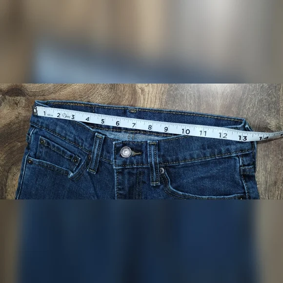 Levi's Men's Straight Blue Jeans (28X30) De - Picture 5 of 8